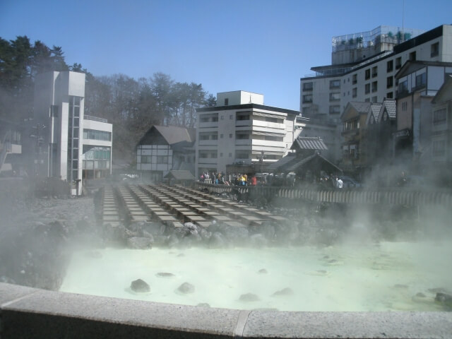 温泉地