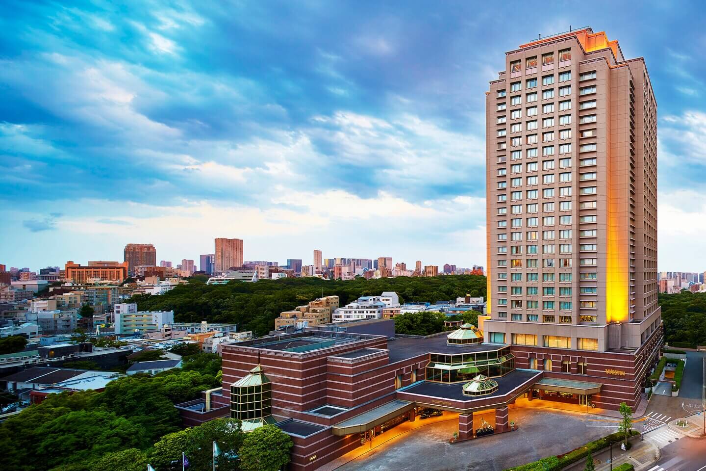 東京の高級ホテル ウェスティンホテル東京