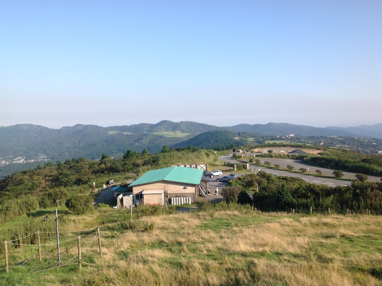 芦ノ湖スカイライン山伏峠展望台からの景色