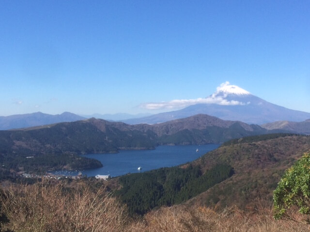 大観山から見える富士山