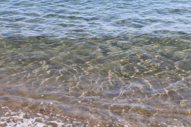 熱海サンビーチの海水のキレイ度