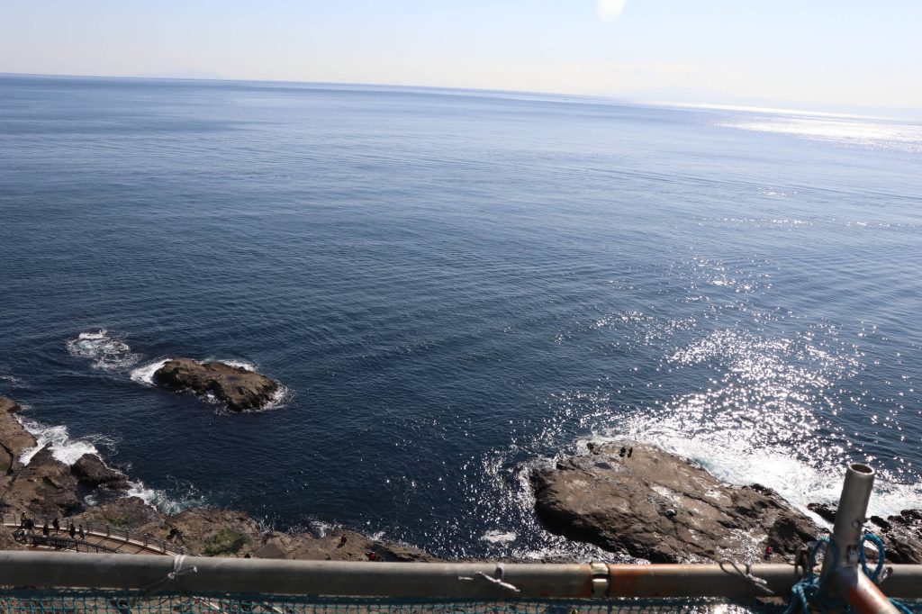 江ノ島魚見亭からの景色