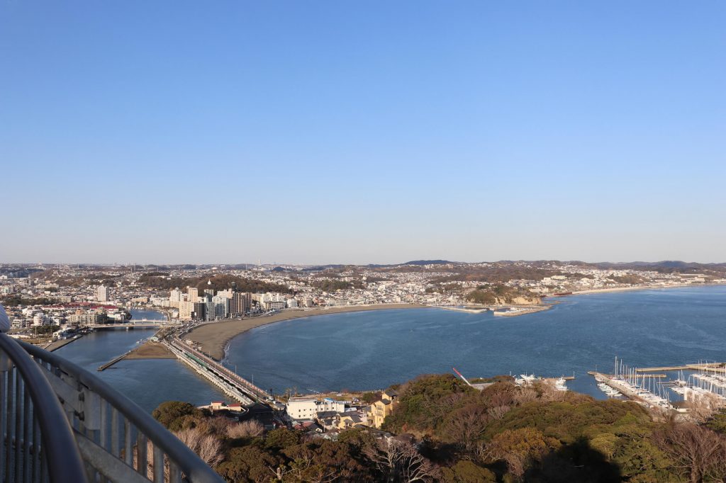 江ノ島シーキャンドルからの眺め