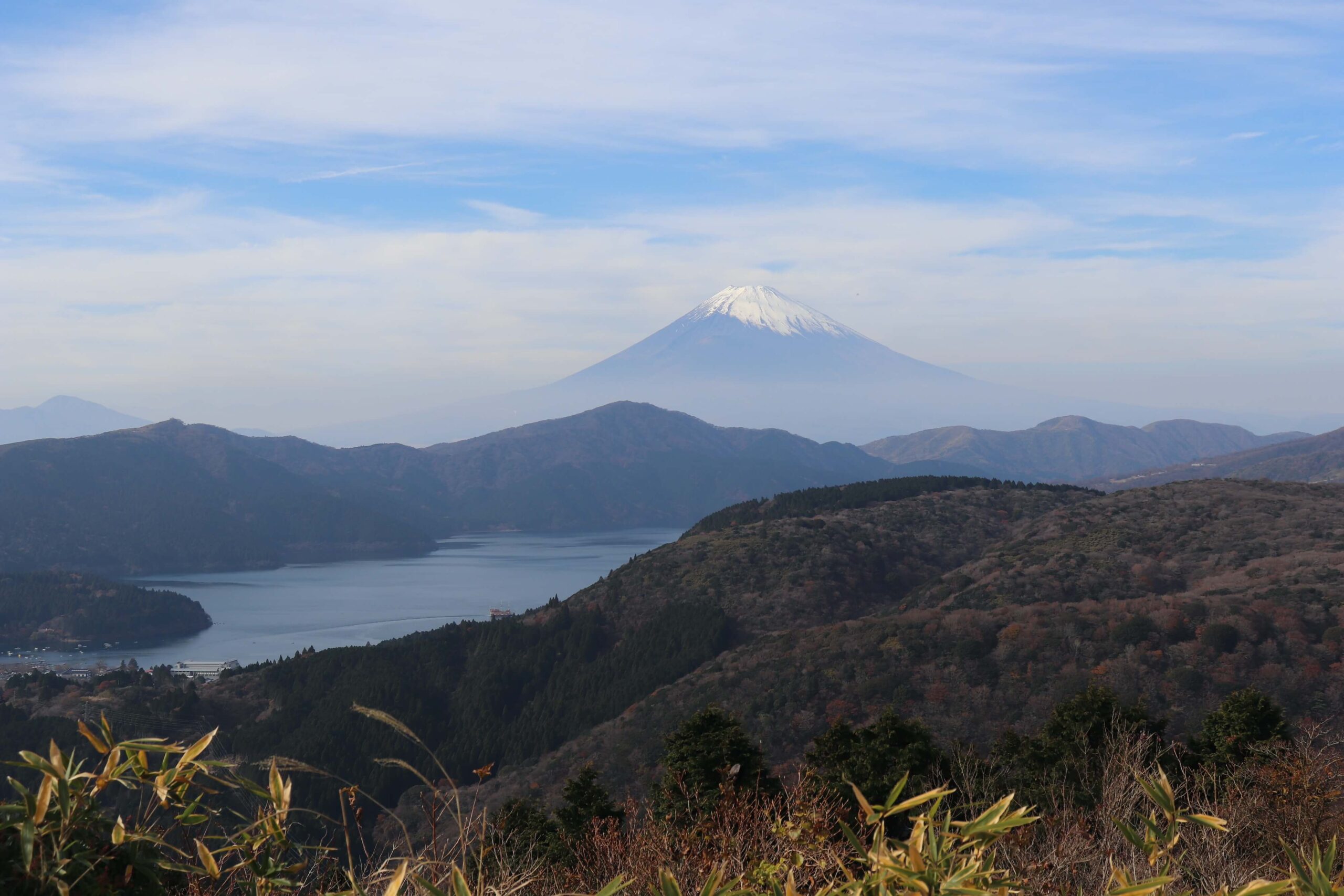 箱根と富士山