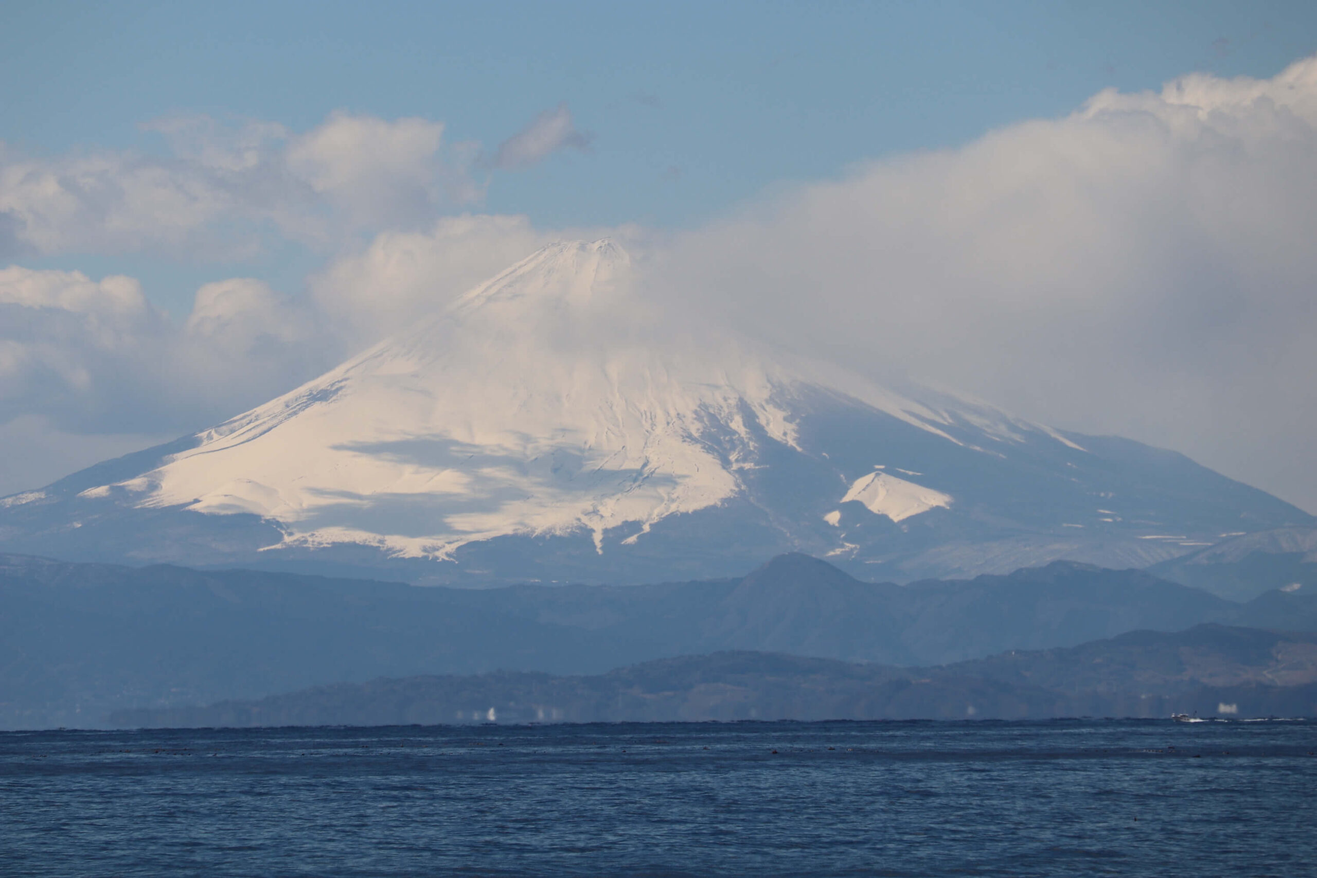 立石公園の富士山